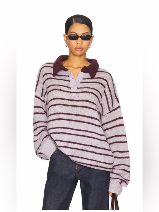 Lioness Sweaters - NWT LIONESS Rising Sun Jersey - Storm S-M
